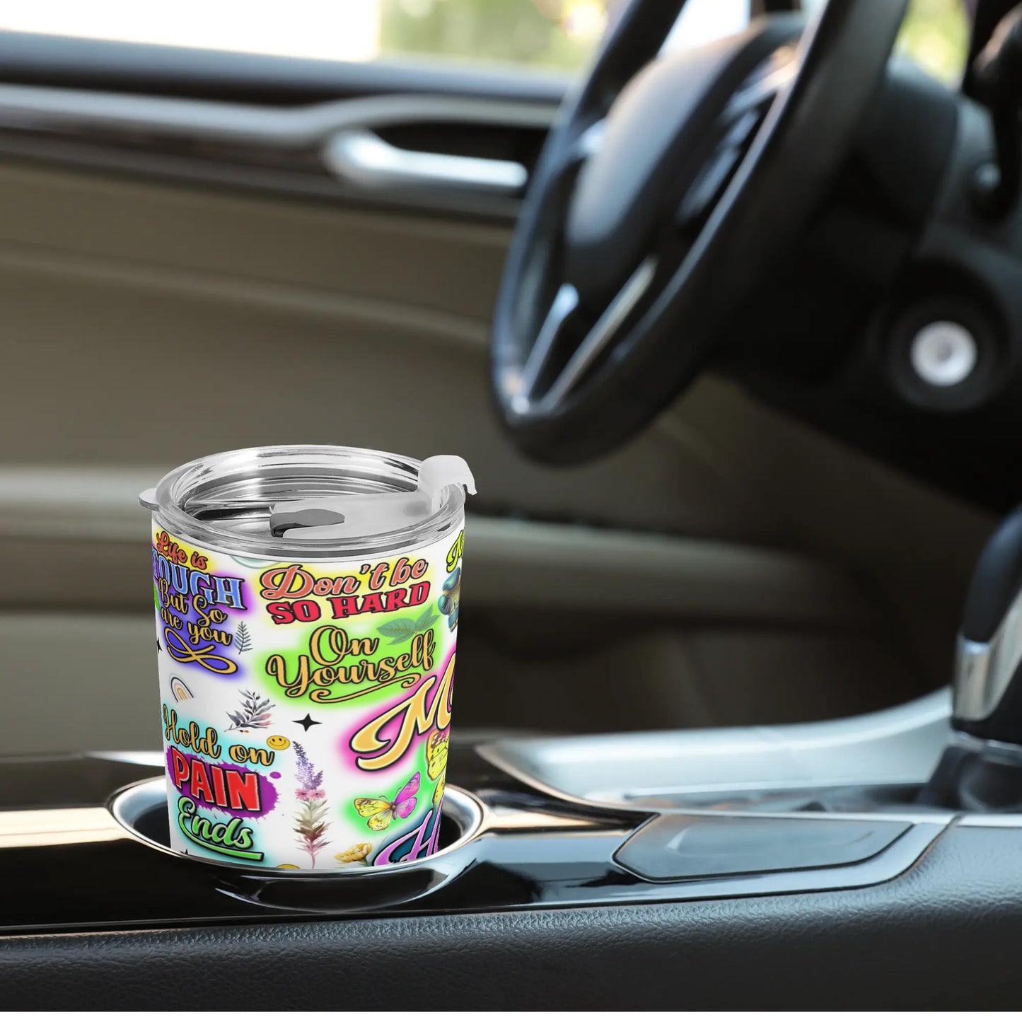 All Over Printing Car Cup