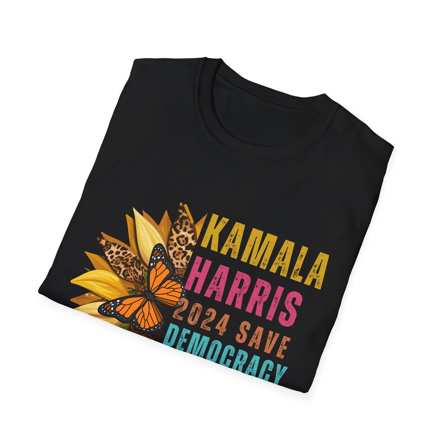 Save Democracy For The People,Kama Harris for President, Kamala Harris, Unisex Softstyle T-Shirt