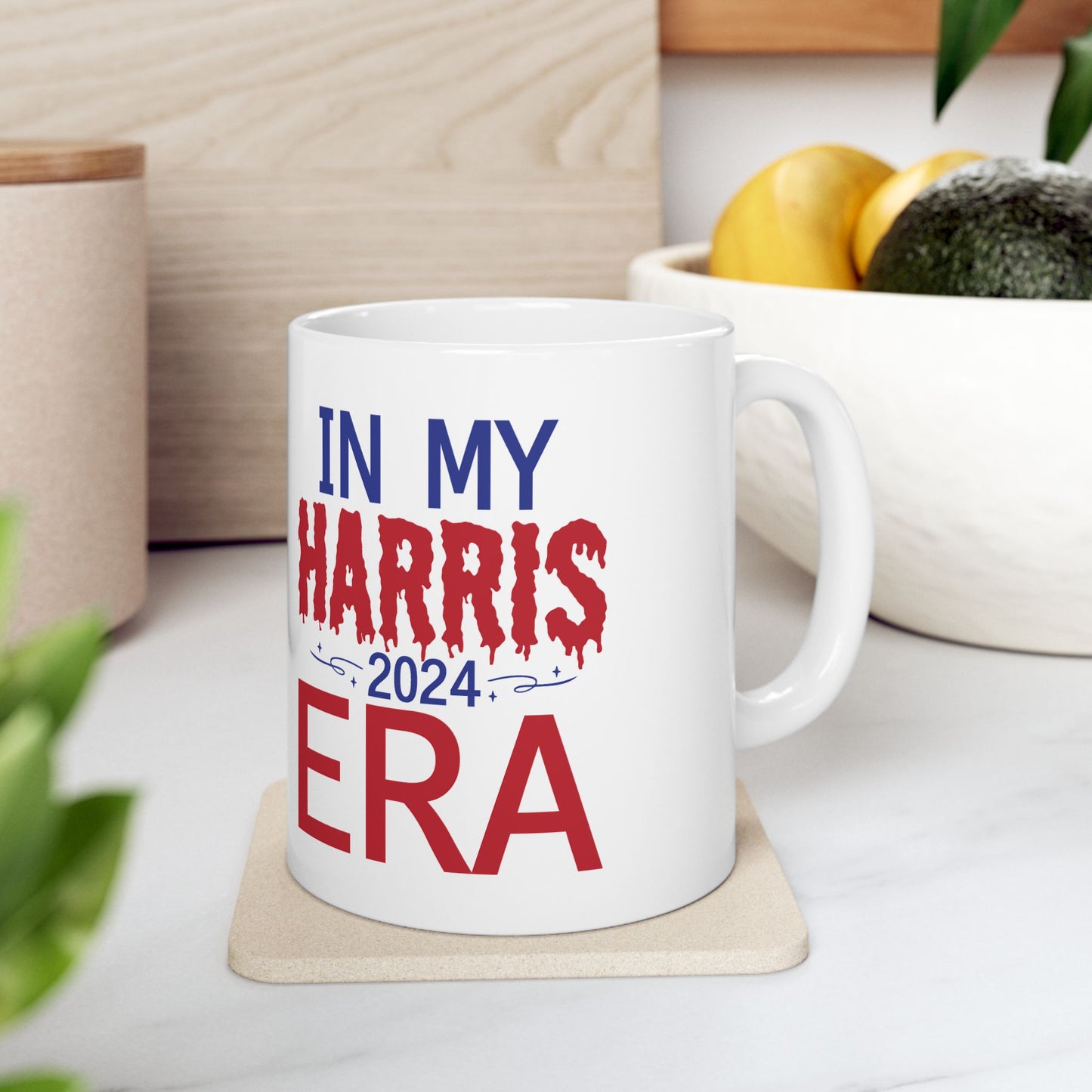 In My Karris 2024 Era, Kamala Harris for President, 2024 Presidential Election, Ceramic Mug, (11oz, 15oz)