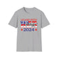 Kamala Harris I Stand With Her Unisex Softstyle T-Shirt | T-Shirt | 2024 presidential election, Cotton, Crew neck, democrat, DNC, DTG, i stand with her, im with her, kamala harris, Men's Clothing, Neck Labels, Regular fit, Summer Picks, T-shirts, TikTok, we not going back, Women's Clothing | Printify