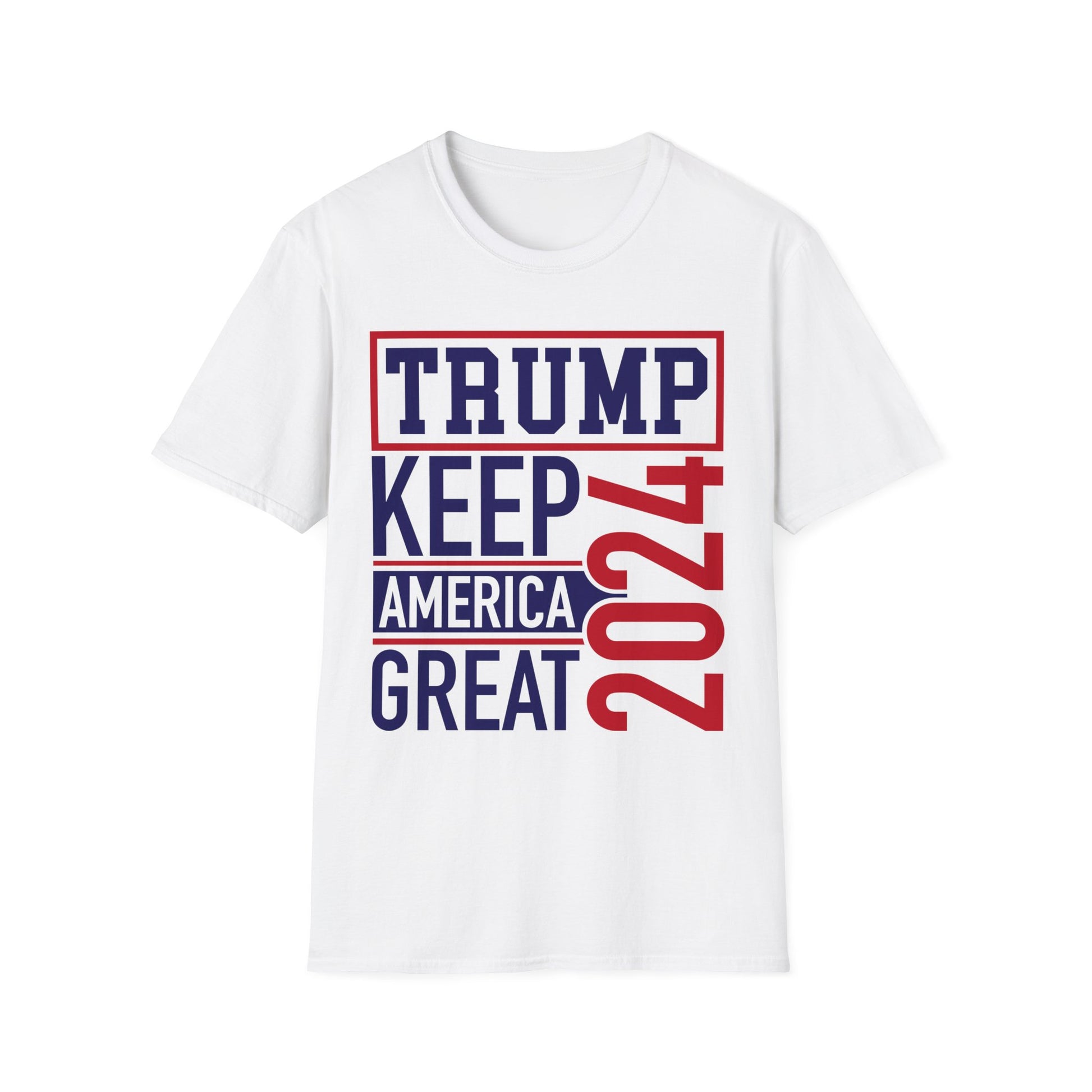 Trump Keep it Great, Trump for President, 2024, Trump 2024, Make America Great Again, POTUSUnisex Softstyle T-Shirt | T-Shirt | Cotton, Crew neck, DTG, Men's Clothing, Neck Labels, Regular fit, Summer Picks, T-shirts, TikTok, Women's Clothing | Printify