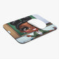 Mouse Pad (Rectangle) Teacher Series #20- African American & Caucasian