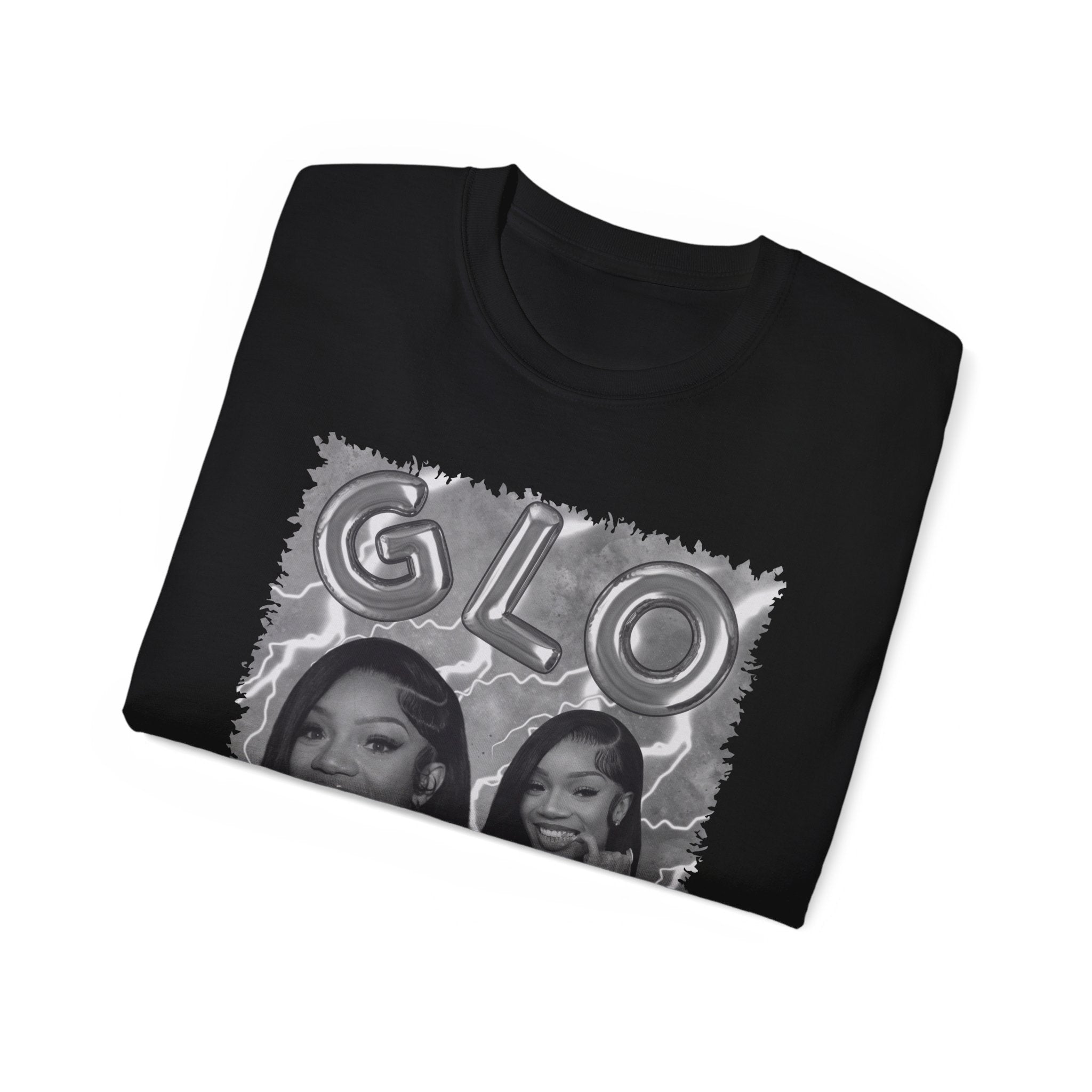 Black & White Glo, Glorilla, Big Glo Unisex Ultra Cotton Tee