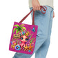 Hello Summer Octopus Tote Bag – Colorful Beach Carryall for Fun Adventures
