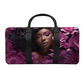 Maroon Large Travel Luggage Gym Bags Duffel Bags | ThisNew