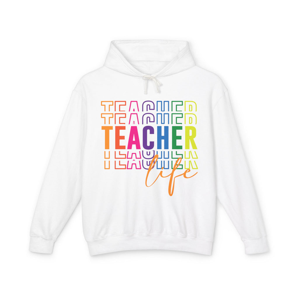 Teacher Life Lightweight Hoodie