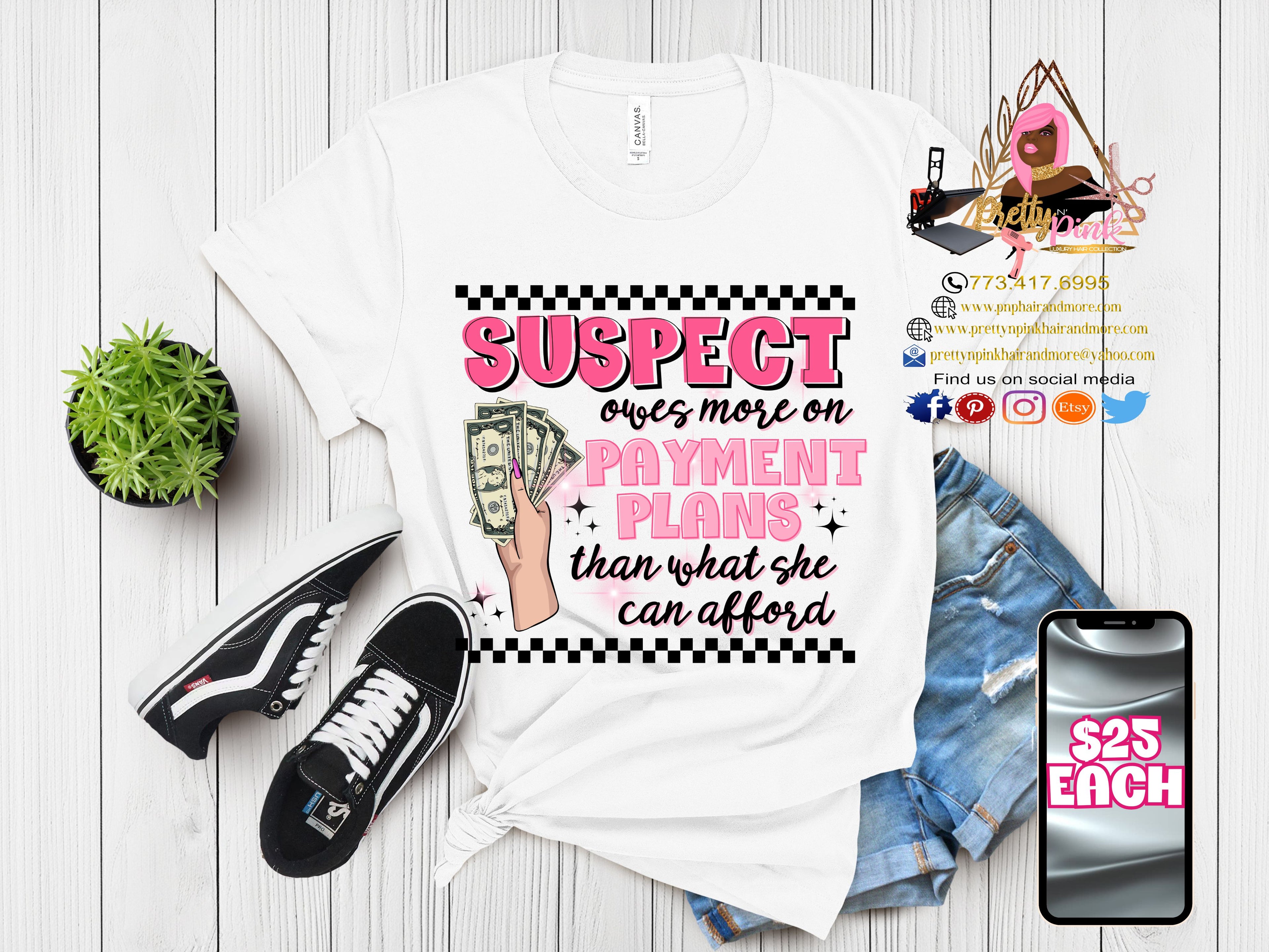 Suspect Claims Black & White