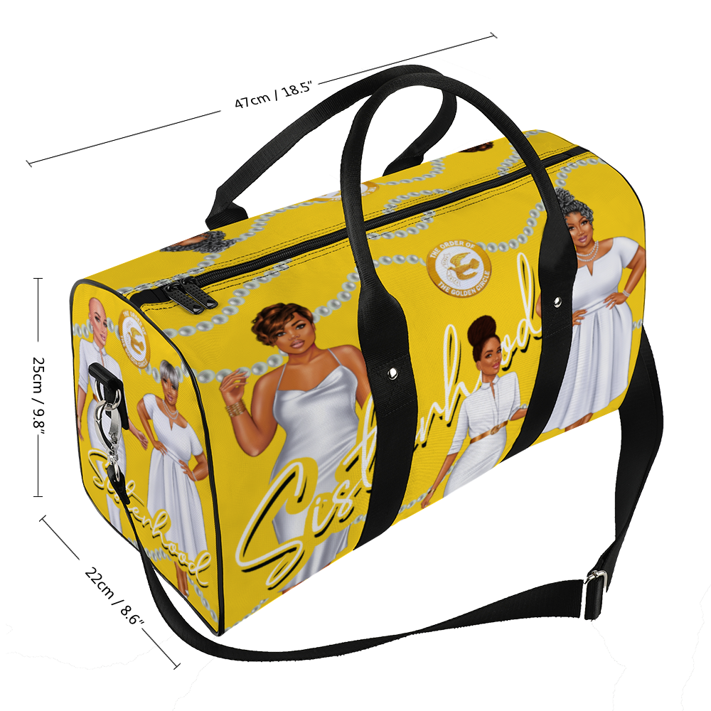 Order of Golden Circle #3 Royal Lady / Loyal Lady Duffel – Large Travel & Gym Bag