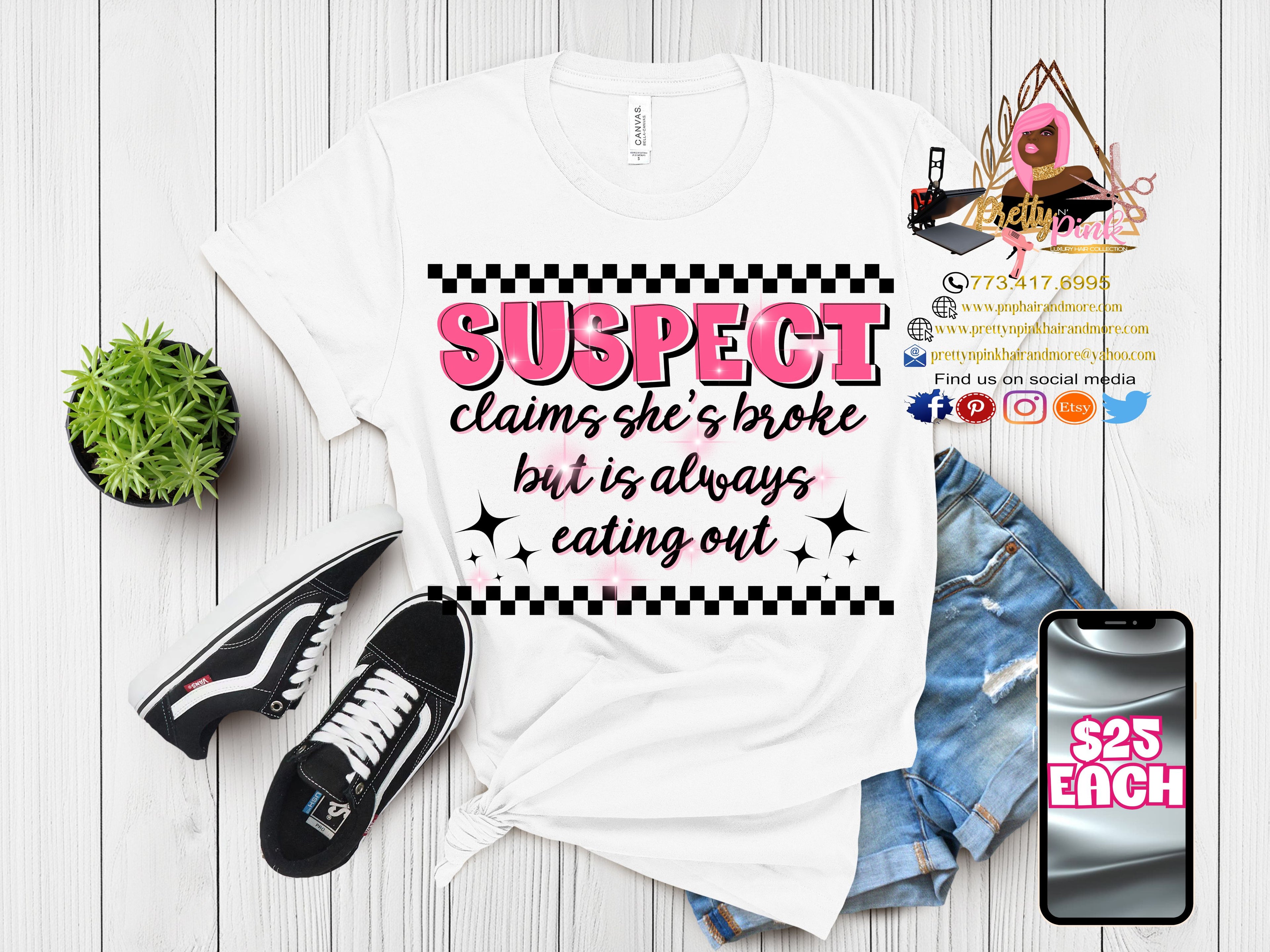 Suspect Claims Black & White