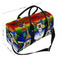 OES, Order of Eastern Star, Sisterhood, Pixels, Sorority Large Travel Luggage Gym Bags Duffel Bags