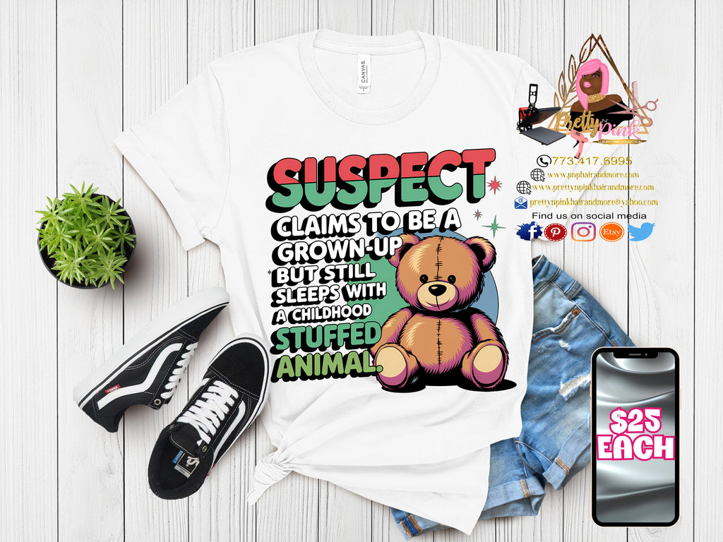 Suspect Claims Black & White