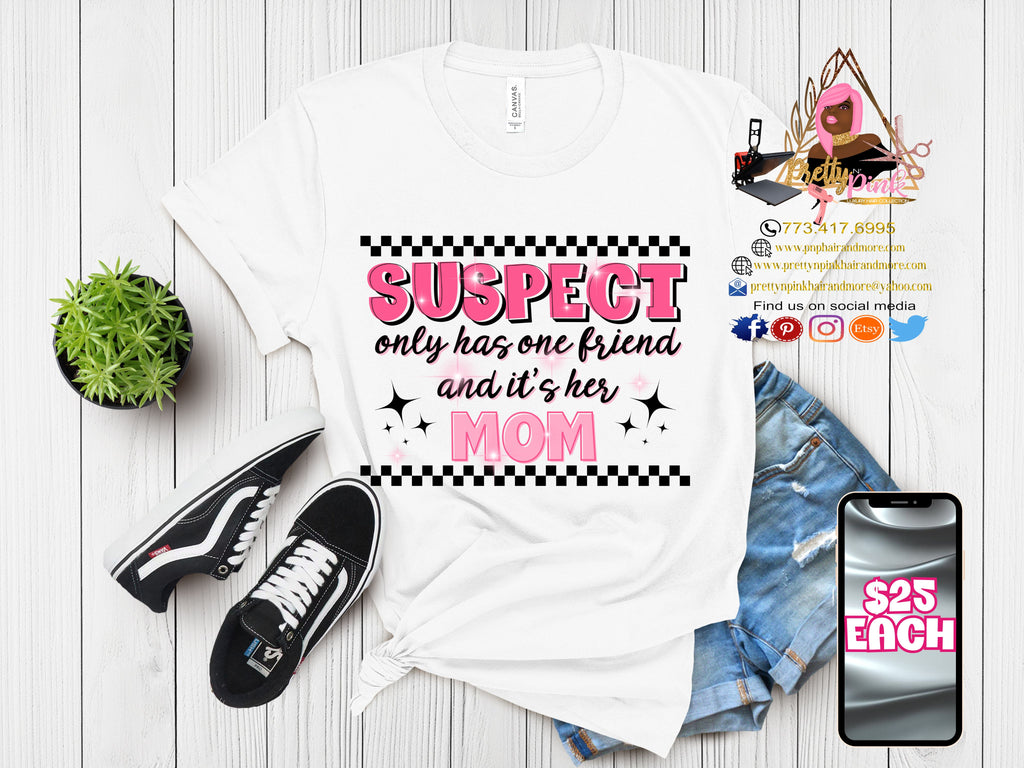 Suspect Claims Black & White