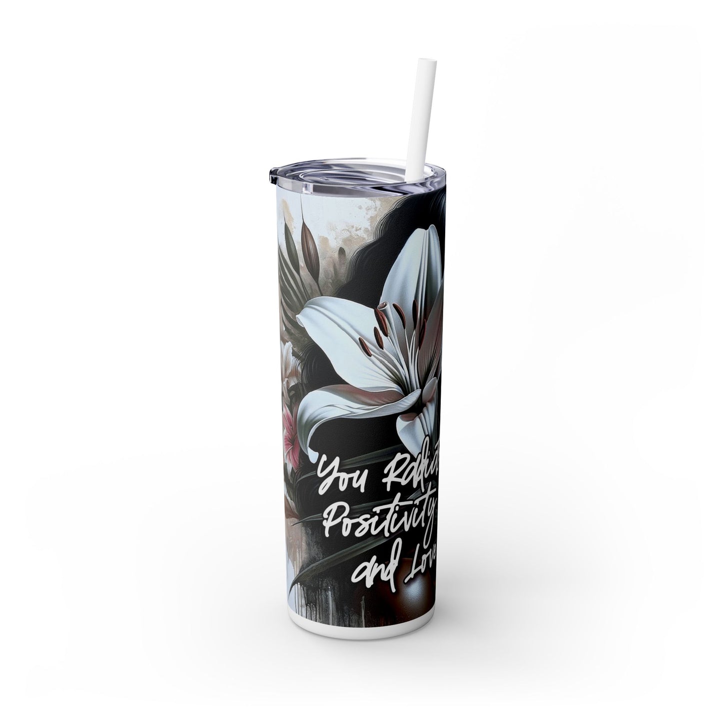 Skinny Tumbler with Straw #9, 20oz