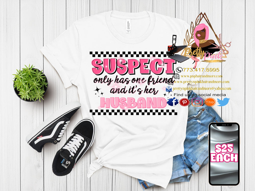 Suspect Claims Black & White