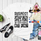 Suspect Claims Pink & Silver Color