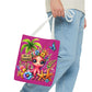 Hello Summer Octopus Tote Bag – Colorful Beach Carryall for Fun Adventures