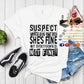Suspect Claims Pink & Silver Color