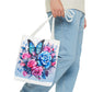 Pink & Blue Butterfly Tote Bag (AOP)