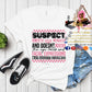Suspect Claims Pink & Silver Color