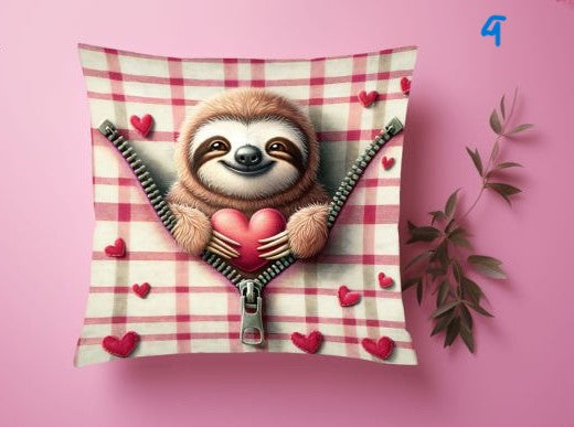 a teddy bear sitting on top of a table 