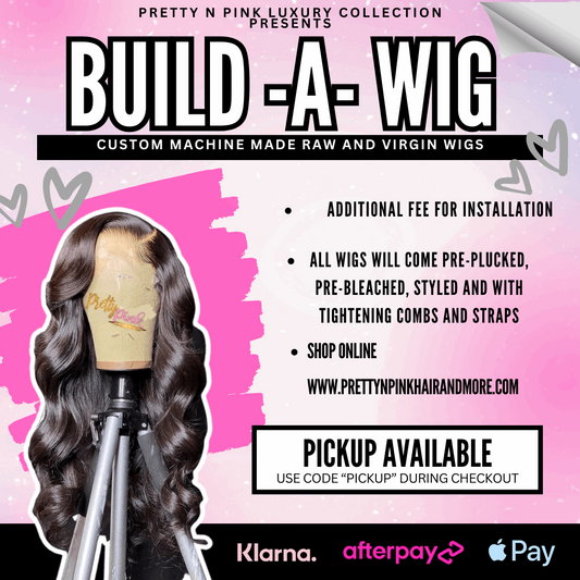 BUILD A WIG | crimp, crimper, Crimps, curl, curl refromer, curls, custom hair crimper, Custom Wig, extensions., flat iron, hair, hair care products, hair polisher, heat protectant, Liquid Silk Hair Protector & Hair Polisher, natural curl, natural curly hair, natural hair, Pull on Wig, Wig, Wigs  natural hair  moisturizing agent  Liquid Silk Hair Protector & Hair Polisher  heat protectant  hair polisher  flat iron  finishing spray  extensions.  curl  crimp | Pretty N Pink Hair & More