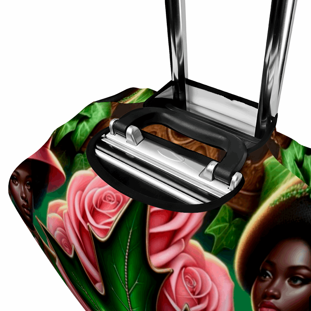 AKA Flower Luggage Case Covers Travel Suitcase Covers