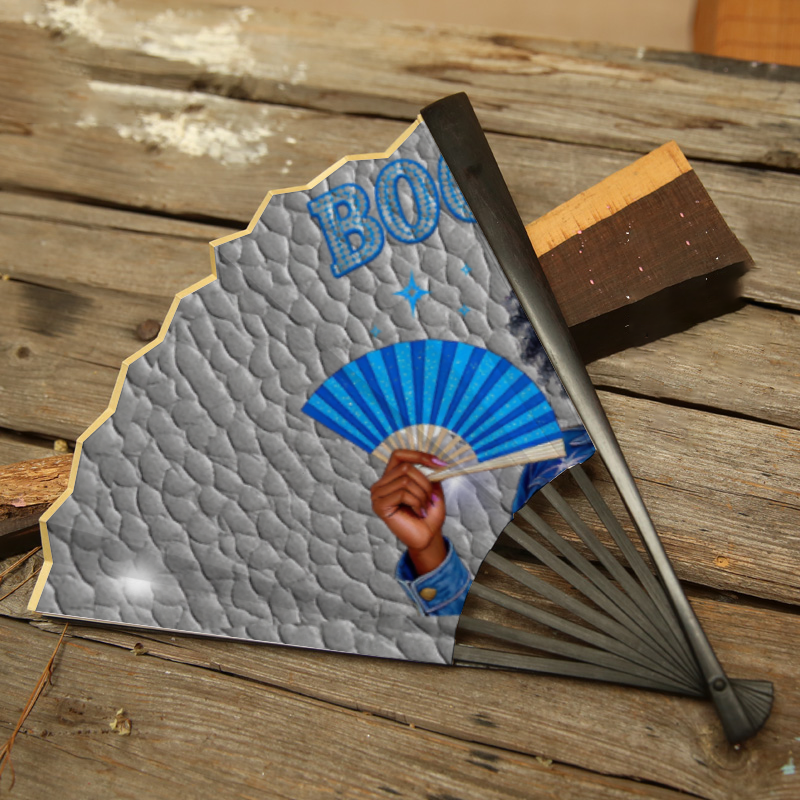 Empowered Women OES Clack Fan, Sorority, Sisterhood, Eastern Star, Hand-held Folding Fan