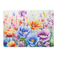 Flowers Kitchen Glass Cutting Boards