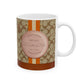 Coach Pink & Brown Purse, Ceramic Mug, (11oz, 15oz)