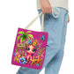 Hello Summer Octopus Tote Bag – Colorful Beach Carryall for Fun Adventures