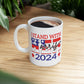 I Stand With Her, Kamala Harris, Kamala Harris for President, 2024 Presidential Election, Ceramic Mug, (11oz, 15oz)