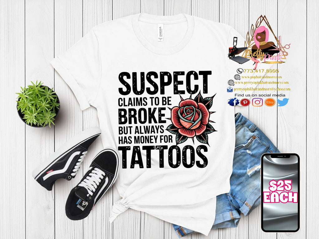 Suspect Claims Black & White