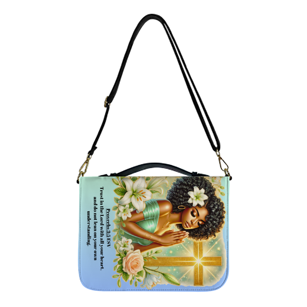 Trust in the Lord PU Bible Bag Strap Style Chic and Practical Fashion PU Leather Strap Bag | ThisNew