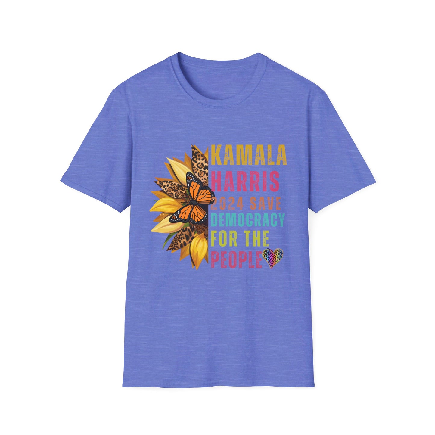 Save Democracy For The People,Kama Harris for President, Kamala Harris, Unisex Softstyle T-Shirt