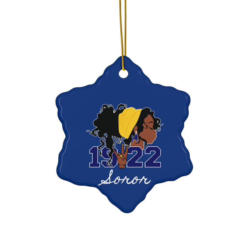SGHRO, Soror, Sorority,  Ceramic Ornament - Christmas Gift Exchange