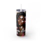 Tumbler with African American Women and Calle Lilly Design #02, 20oz