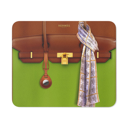 Hermes Green Desk Mouse Pad | Home Decor | Accessories, Desk, Home & Living, Moschino, Mouse pad, Mouse Pads, Mousepad, Purse Template | Printify