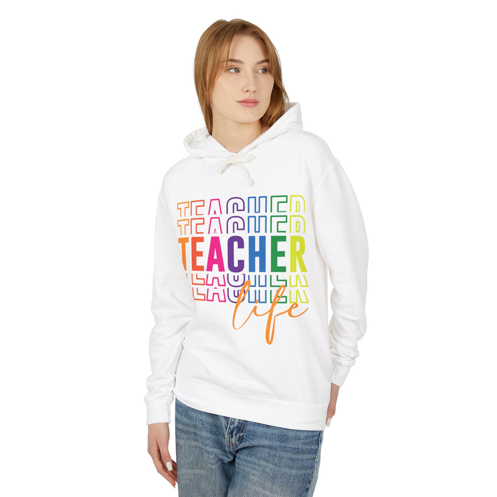 Teacher Life Lightweight Hoodie