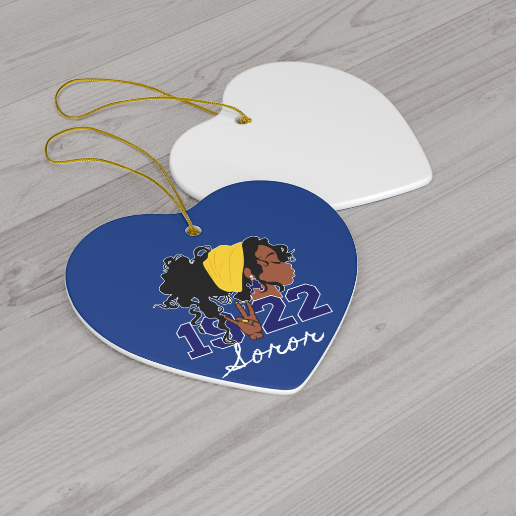 SGHRO, Soror, Sorority,  Ceramic Ornament - Christmas Gift Exchange