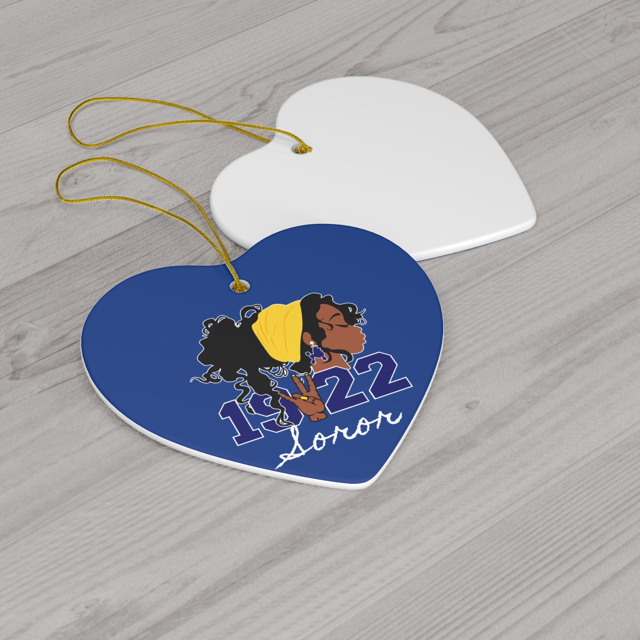 SGHRO, Soror, Sorority,  Ceramic Ornament - Christmas Gift Exchange