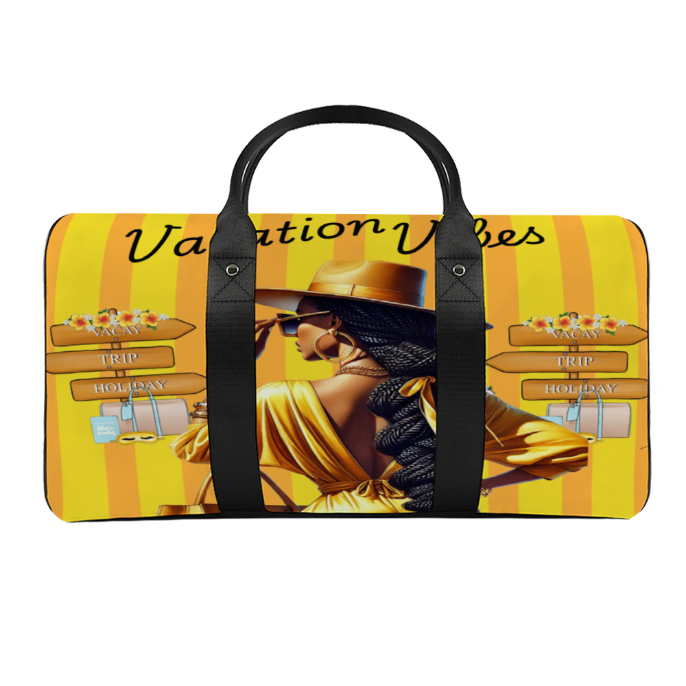 Vacation Vibes Large Travel Luggage Gym Bags Duffel Bags