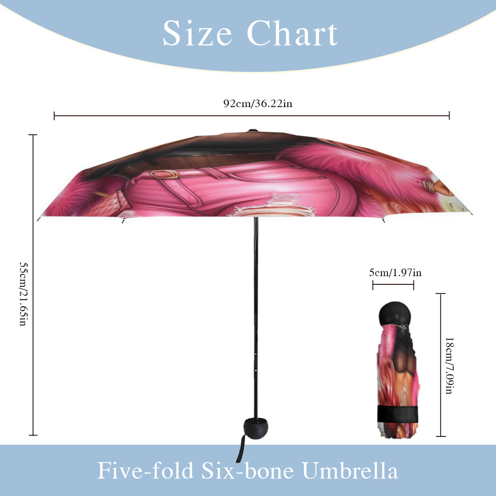 That Girl, African American Women Umbrella, Custom Umbrella