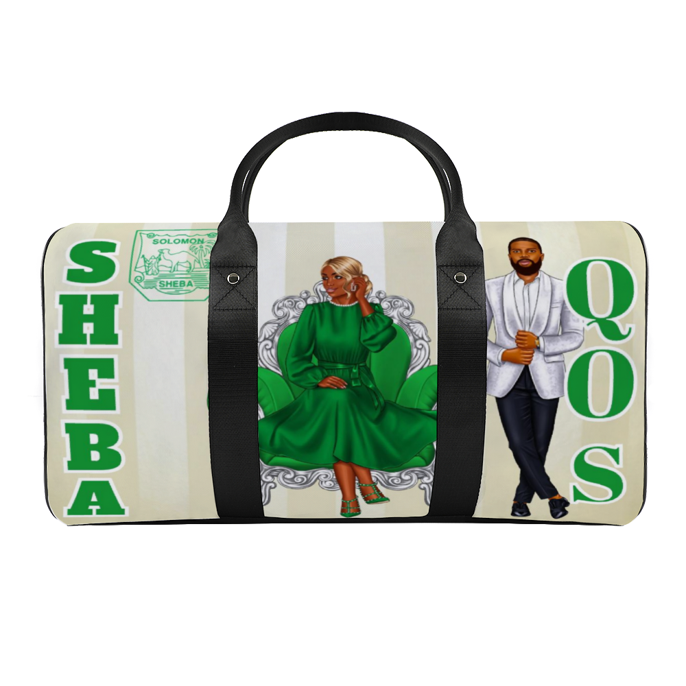 QOS, Sheba and Solomon Large Travel Luggage Gym Bags Duffel Bags | ThisNew