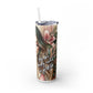 Tropical Tumbler with Caucasian Women and Calle Lilly Design #16 Affirmations, 20oz