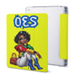 OES Yellow Folding Stand iPad Case with Apple Pencil Holder