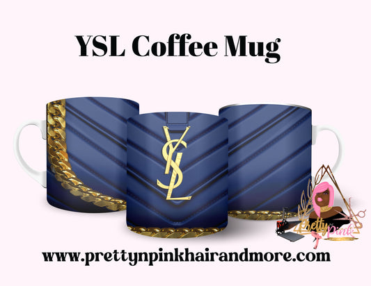 “Name Brand Purse-inspired reusable coffee cups with high-fashion print, styled for luxury lovers, available at PrettyNPinkHairandMore.com and Stan Store” Coach, Hermes, LV, MK, YSL