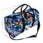 Blue Sky, OES, Sisterhood, Eastern Star, Sorority, Sistar, Masonic, Masonry Travel Bag Black (Small)