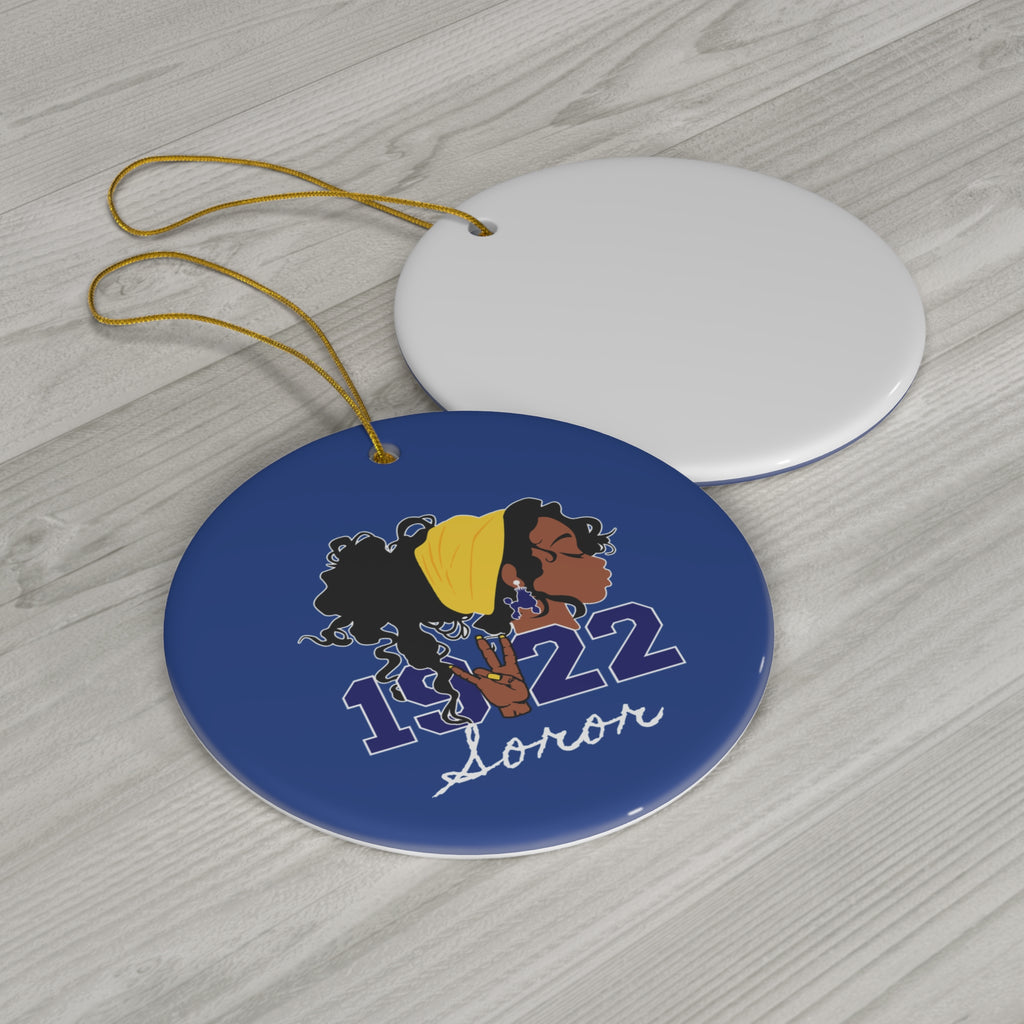 SGHRO, Soror, Sorority,  Ceramic Ornament - Christmas Gift Exchange