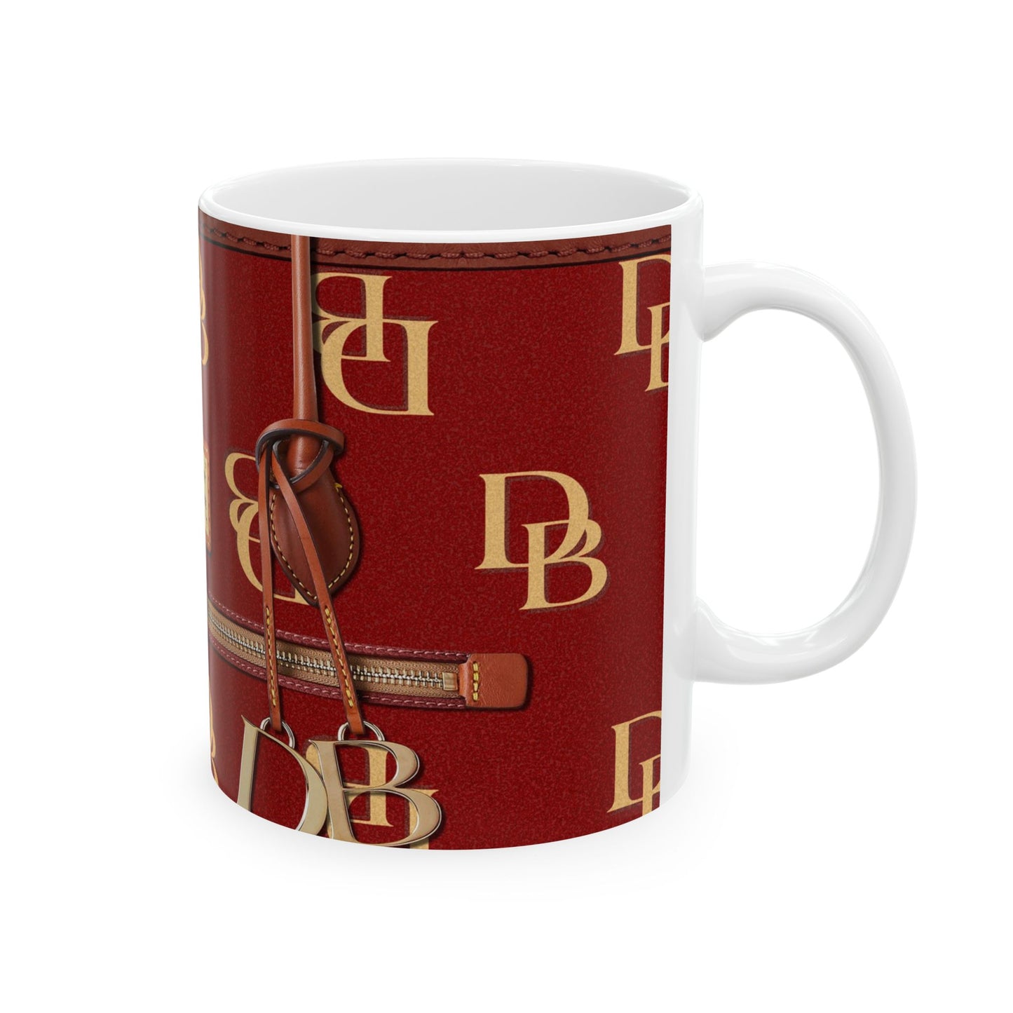 Doony Red Purse, Ceramic Mug, (11oz, 15oz)