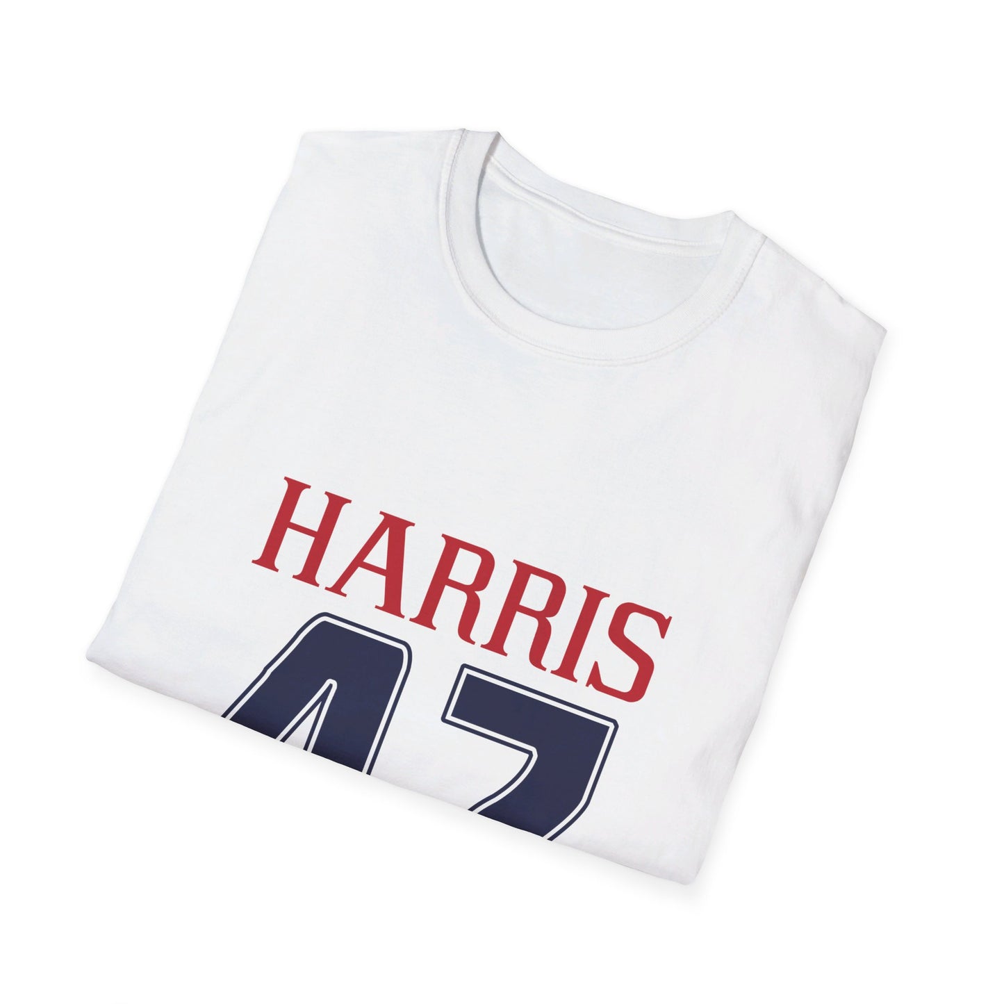 Harris 47,Kama Harris for President, Kamala Harris, Unisex Softstyle T-Shirt